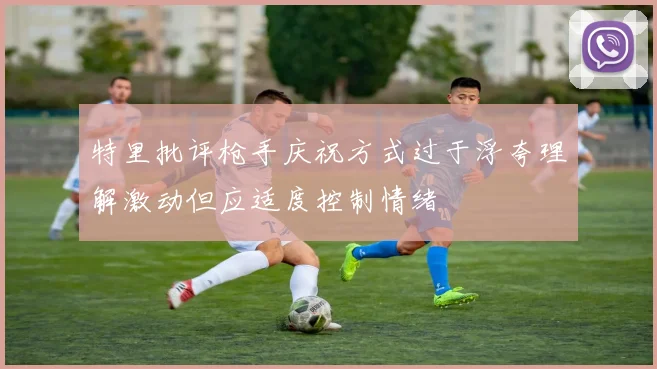 特里批评枪手庆祝方式过于浮夸理解激动但应适度控制情绪